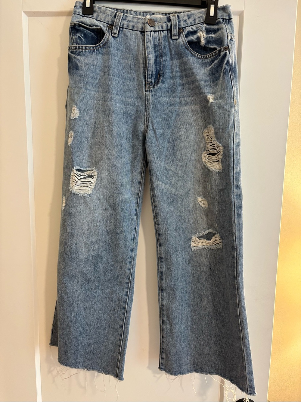 Light Blue Distressed Girl’s Jeans